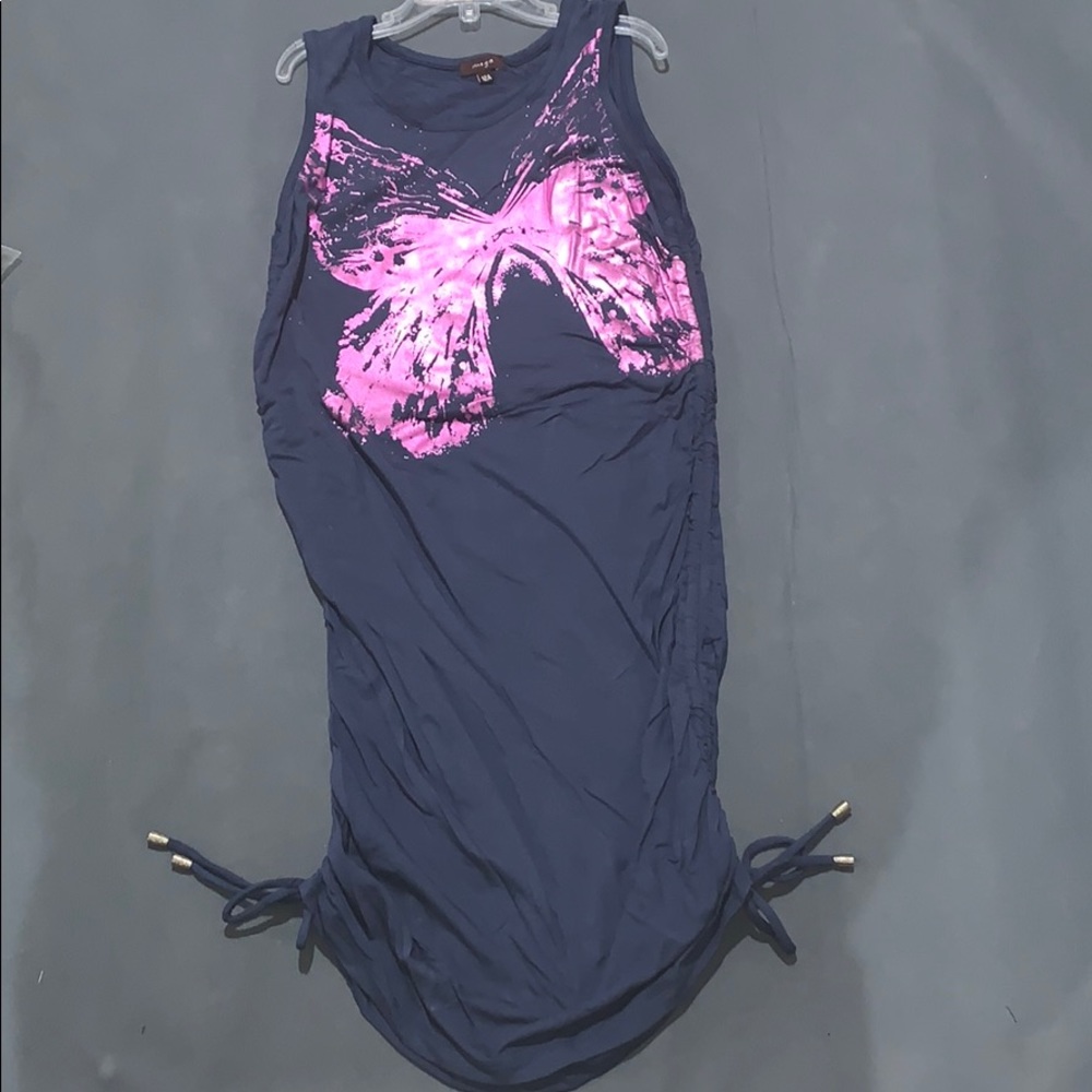 Butterfly Dress with Rauch detail